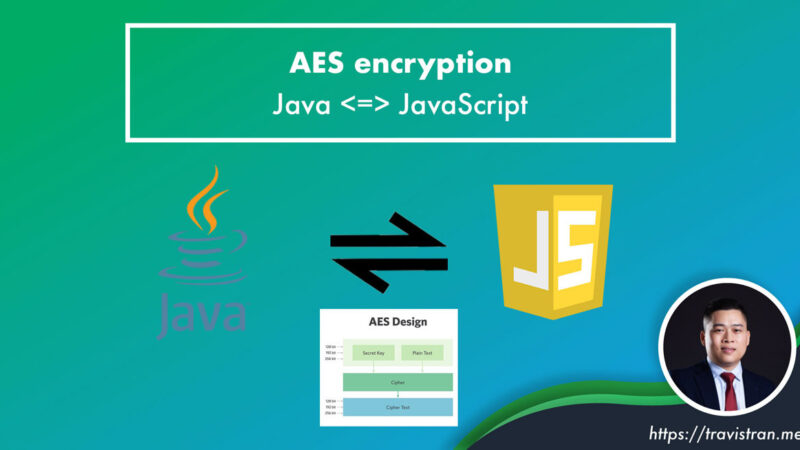 AES encryption in Java and JavaScript for both side transmission