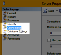 Solving SQL Server Connection Problem 11 Select Connections