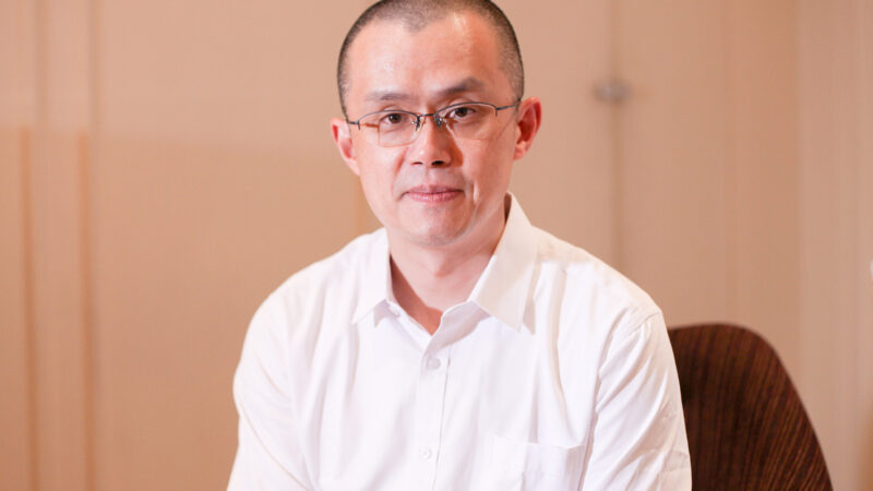 Changpeng Zhao, CEO của Binance, tại Hà Nội chiều 3/6. Ảnh: Khương Nha