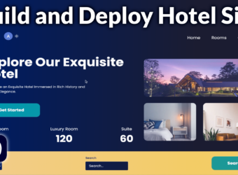 Full Stack JavaScript Course: Build a Hotel Management Site with Next.js, Sanity.io, and Tailwind CSS