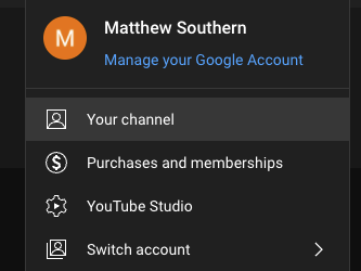 change youtube channel name