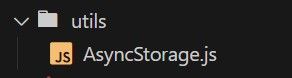 Async Storage File Structure