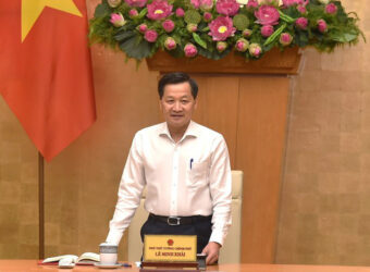 Phó thủ tướng Lê Minh Khái - Ảnh: VGP
