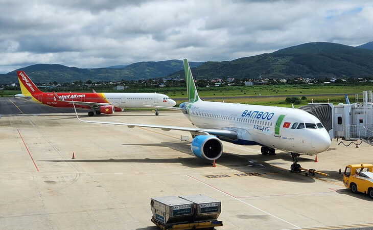 Vị trí khu đất Bamboo Airways đề xuất đầu tư cơ sở hạ tầng của hãng tại phía bắc sân bay Tân Sơn Nhất được Bộ Giao thông vận tải đánh giá là không phù hợp - Ảnh minh họa: TUẤN PHÙNG