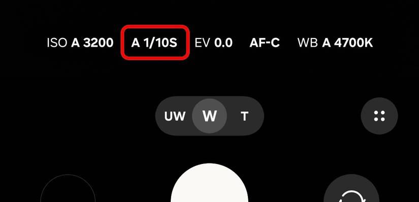 Tap the A with a fraction behind it.