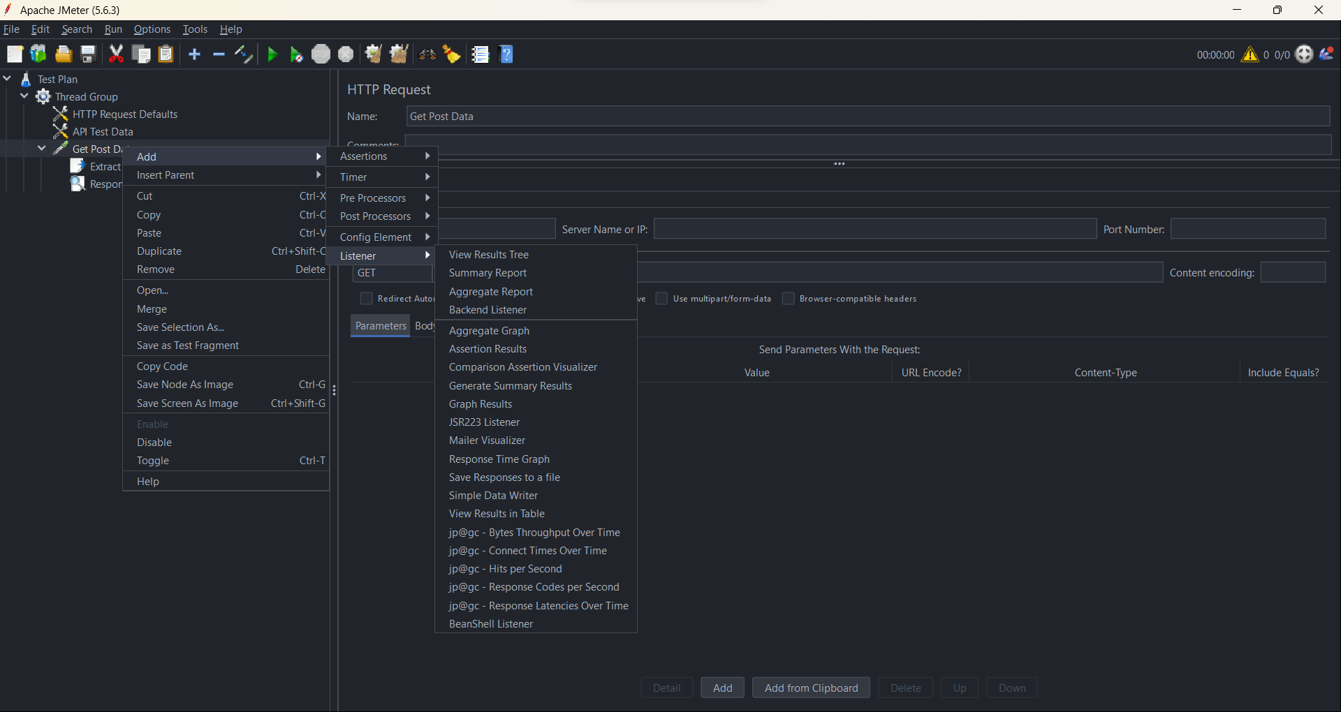 How to Build Your First Dynamic Performance Test in Apache JMeter 12 Add Listener in JMeter