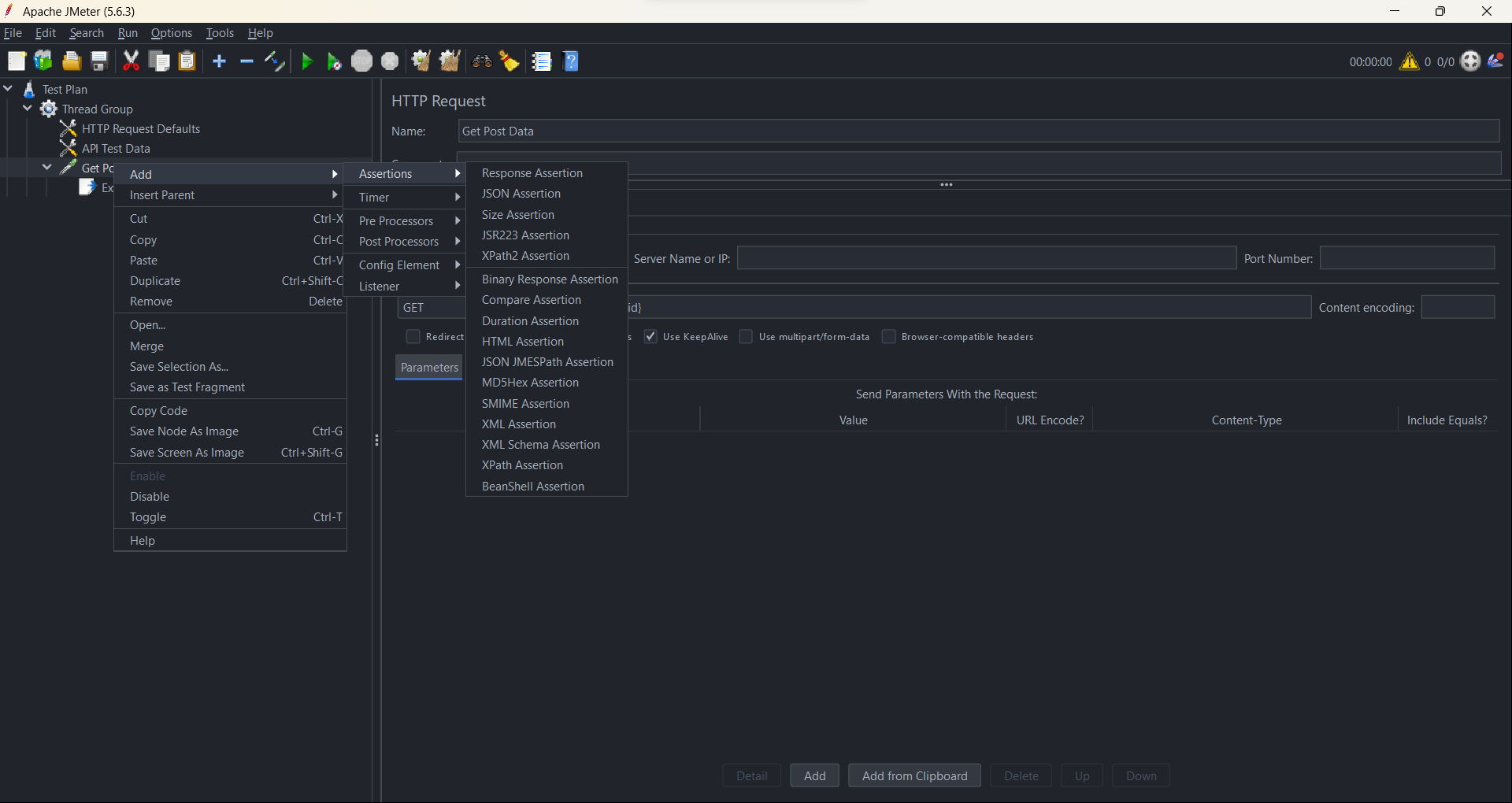 How to Build Your First Dynamic Performance Test in Apache JMeter 10 Add Response Assertion