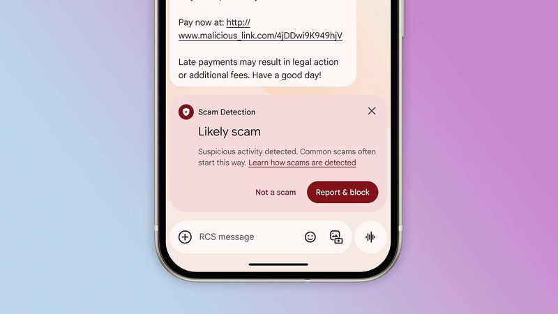 Google Messages Now Has Better Scam Text Detection