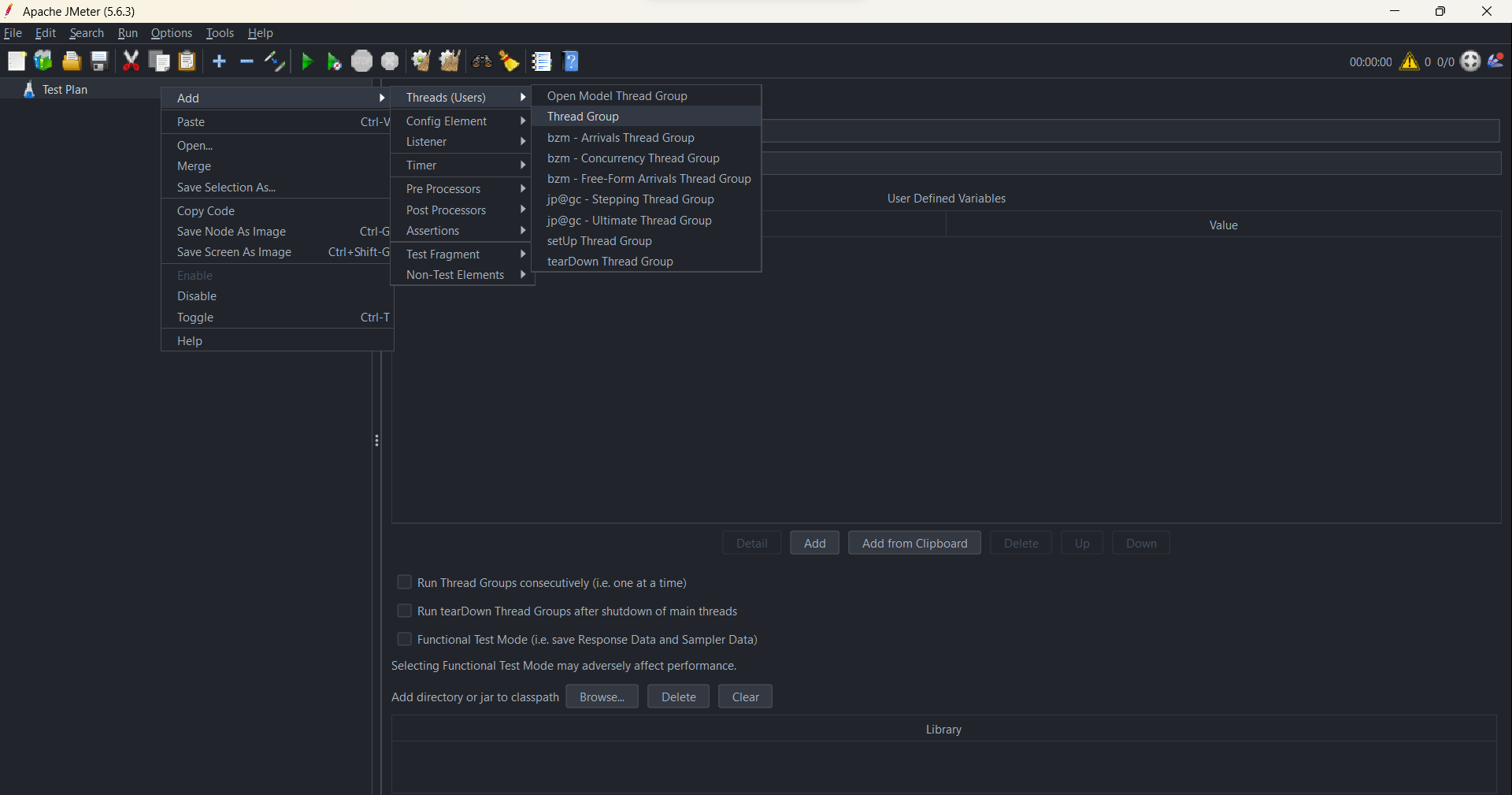 How to Build Your First Dynamic Performance Test in Apache JMeter 2 Add Thread Group