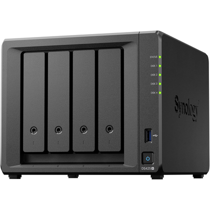 Synology DS425+ on a white background.