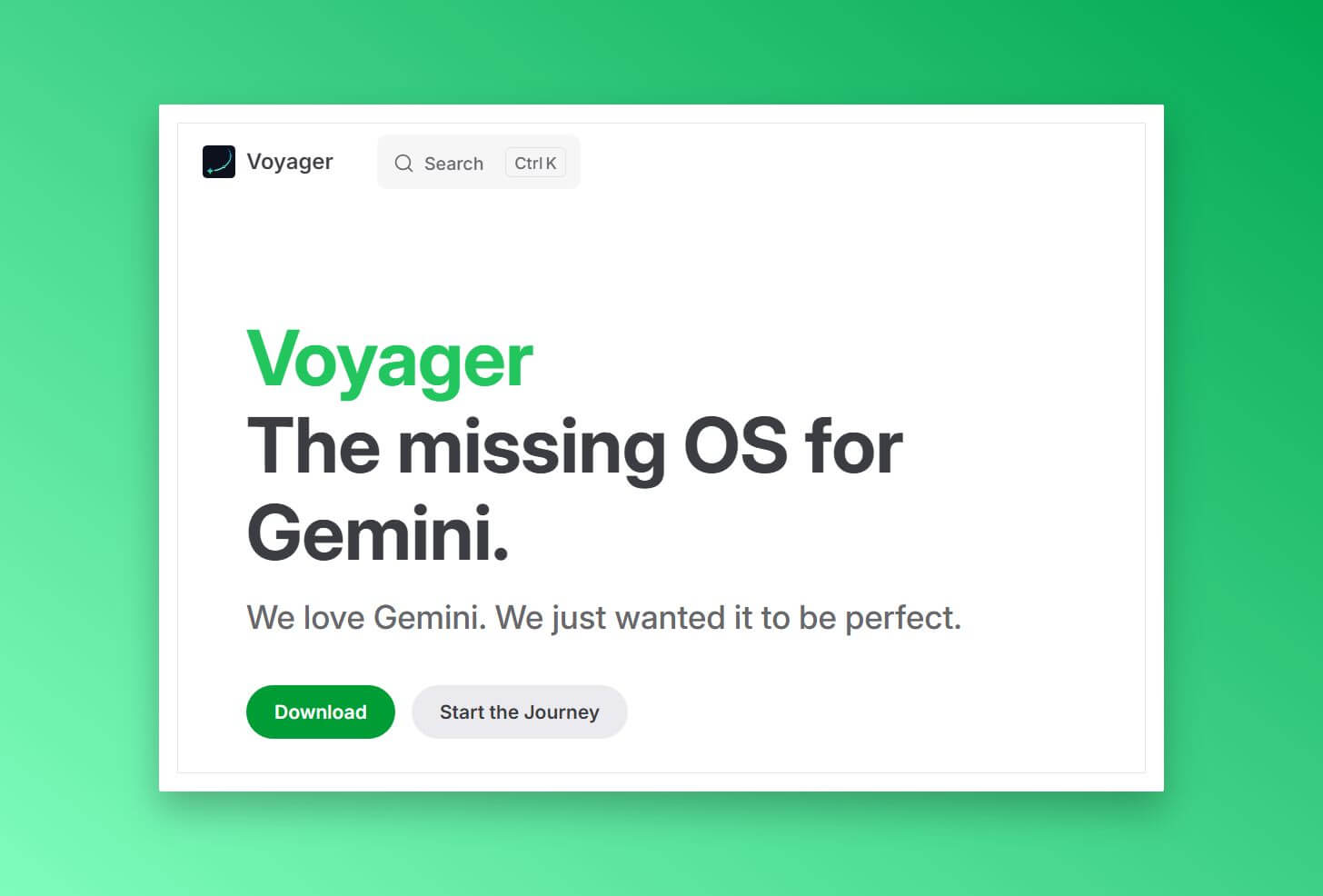 Gemini Voyager - Công Cụ Nâng Cấp Cho Google Gemini 2 gemini voyager